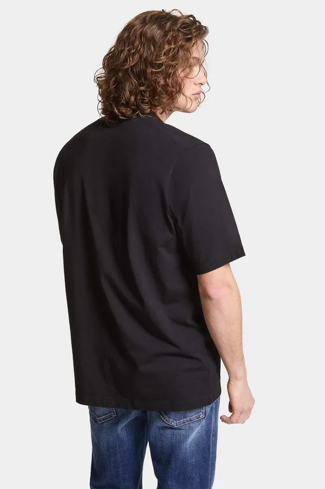 Dsquared2 TShirts and Polo Icon Loose Fit TShirt Black 8211 Men
