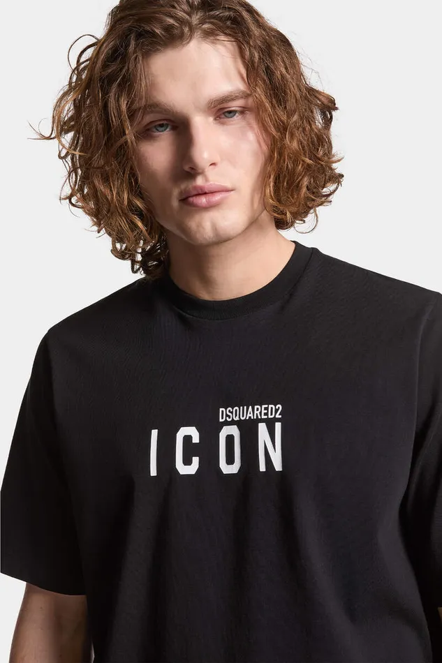 Dsquared2 TShirts and Polo Icon Loose Fit TShirt Black 8211 Men