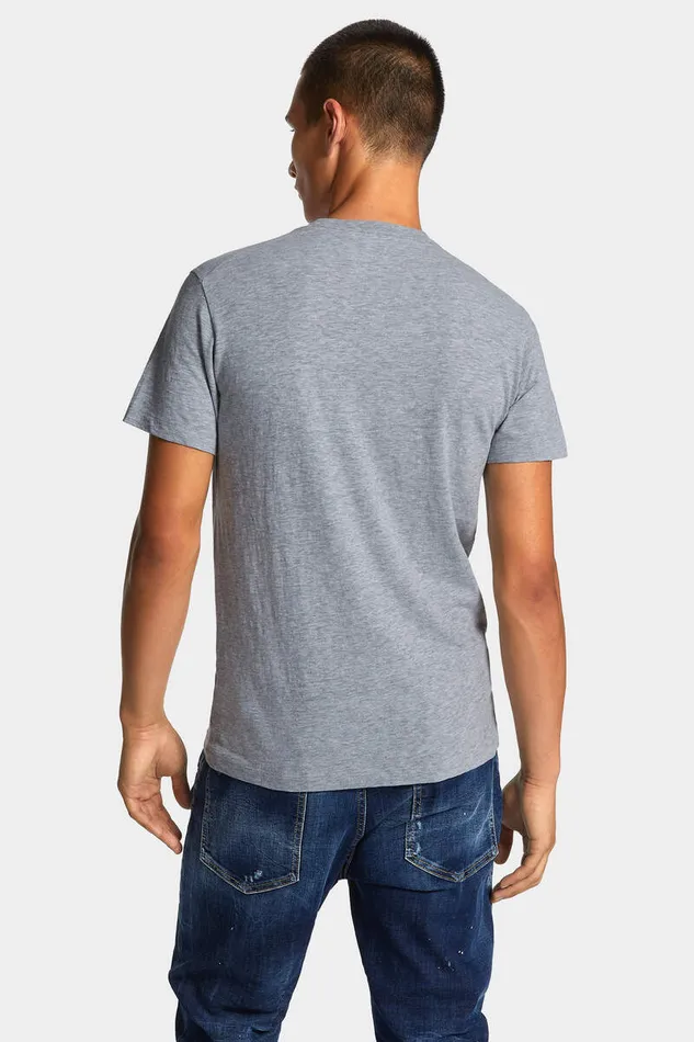 Dsquared2 TShirts and Polo Wash Cool Fit Bros TShirt Grey Melange 8211 Men