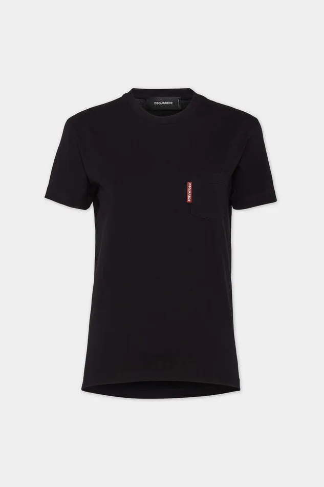 Dsquared2 Tops and TShirts Just Right Fit Red Label TShirt Black 8211 Women