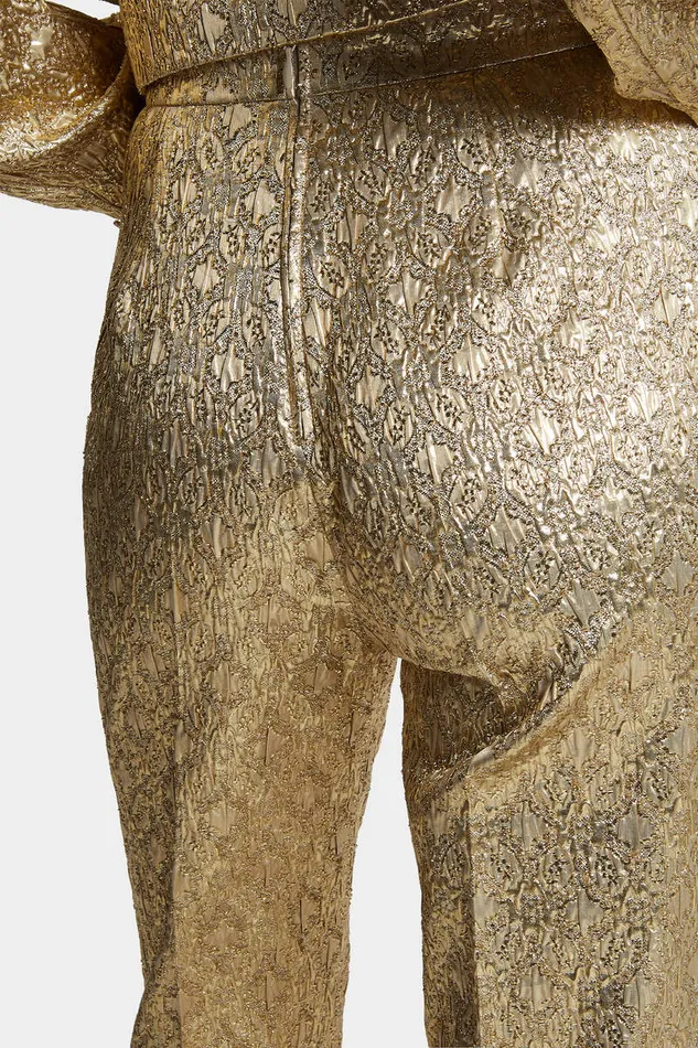 Dsquared2 Trousers Dalma Lurex Pant Gold 8211 Women