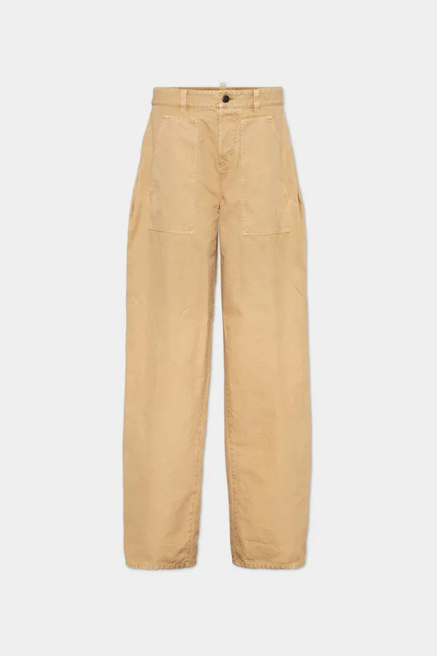 Dsquared2 Trousers Icon New Generation Amelia Pant Beige 8211 Women