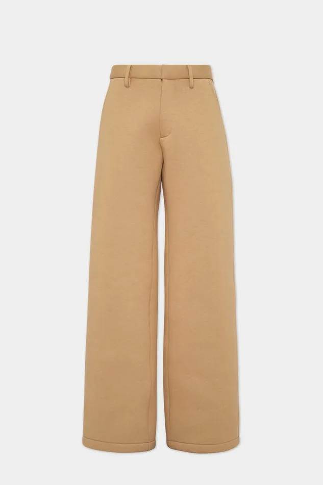 Dsquared2 Trousers Icon New Generation Double Fleece Eros Pants Camel 8211 Men