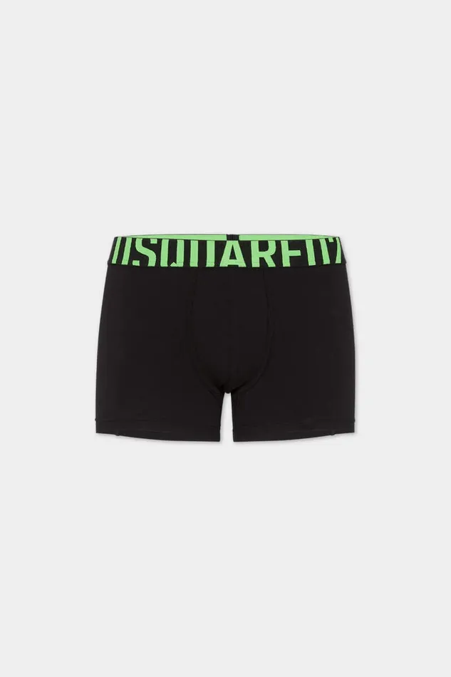Dsquared2 Underwear Logo Trunk Blackgreen 8211 Men