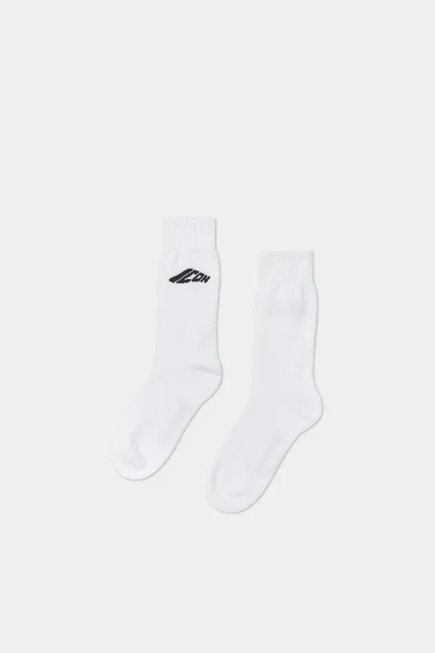 Dsquared2 Underwear MidCrew Socks Beige 8211 Men