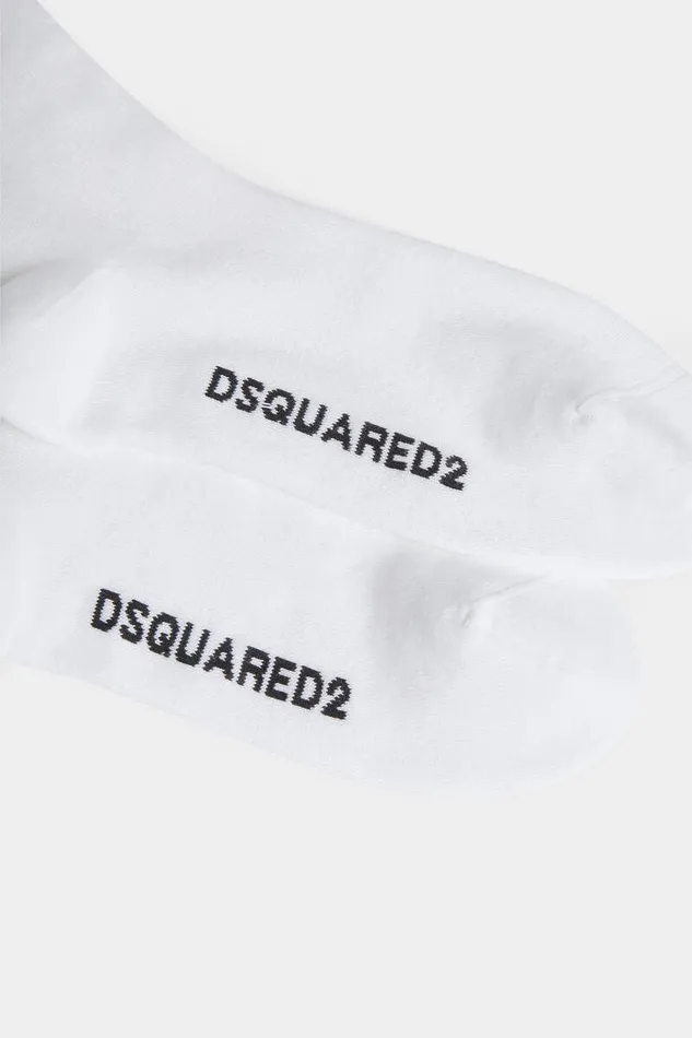 Dsquared2 Underwear MidCrew Socks Beige 8211 Men