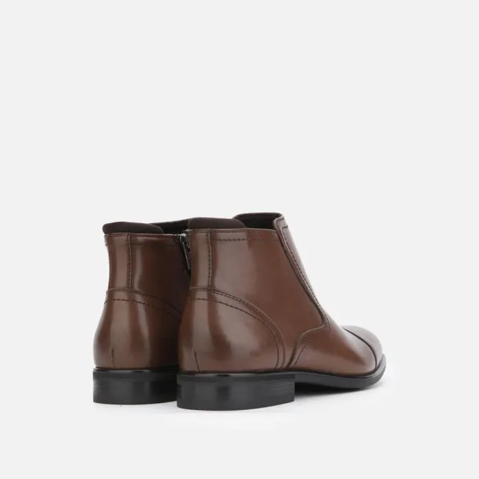 Edge Zip Boot Brown Men Kenneth Cole Boots
