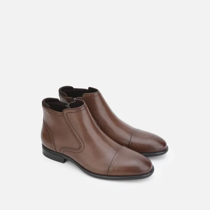Edge Zip Boot Brown Men Kenneth Cole Boots