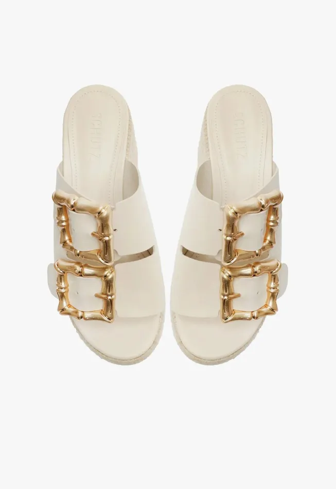 Enola Rope Flatform Pearl Women Schutz Shoes Enola