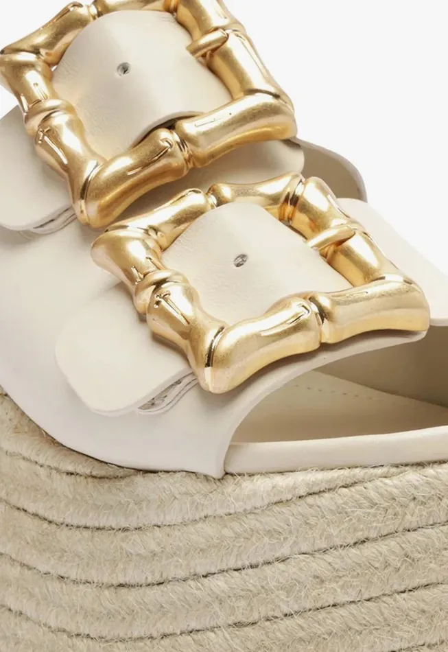 Enola Rope Flatform Pearl Women Schutz Shoes Enola