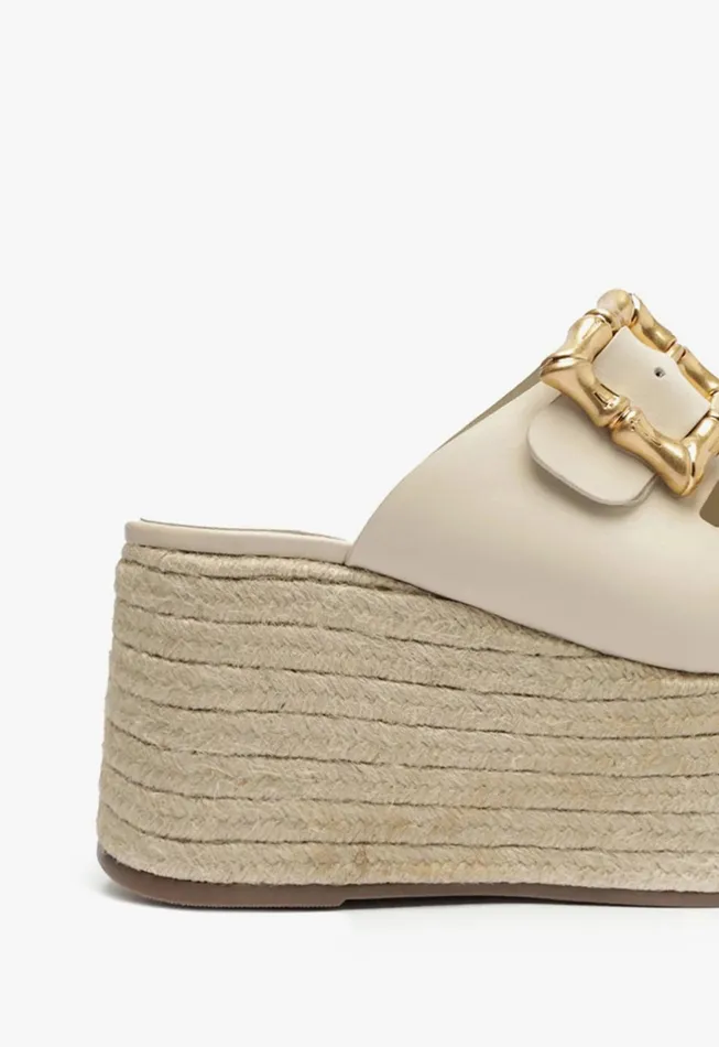 Enola Rope Flatform Pearl Women Schutz Shoes Enola