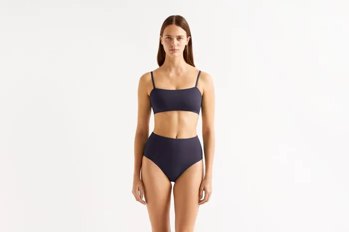ERES Azur Crop Top Bain De Minuit Women Bikini Tops