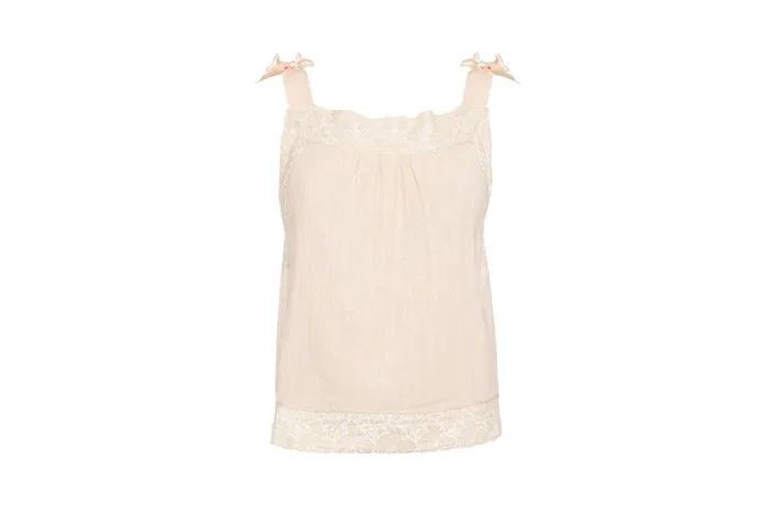 ERES Bambou Tank Top Calcaire Women Homewear