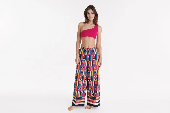 ERES Pluriel Trousers Imprime Kaleido Soleil Women Beachwear and Accessories