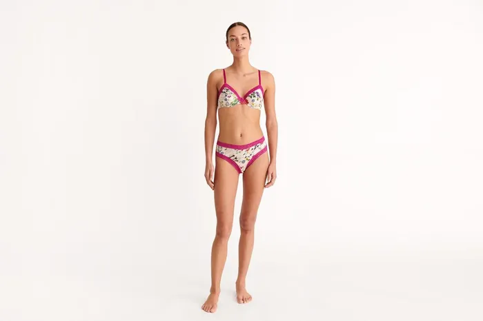ERES Rsine Tanga Imprime Herbier Women Briefs