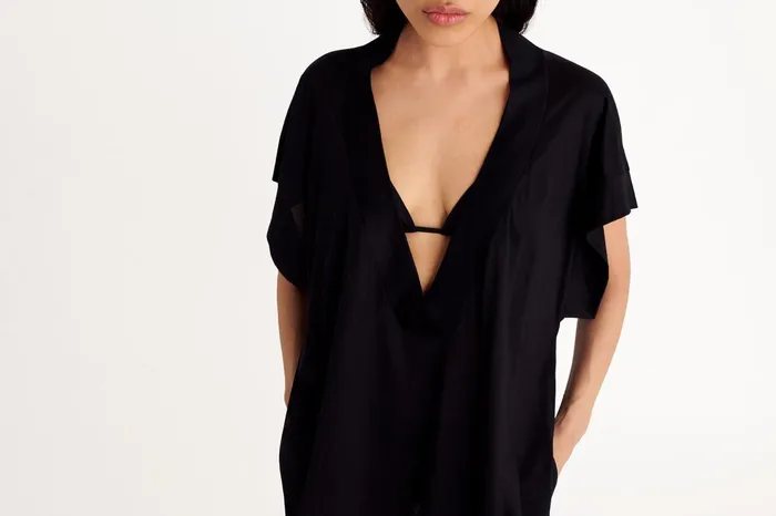 ERES Rene TShirt Noir Women Beachwear and Accessories