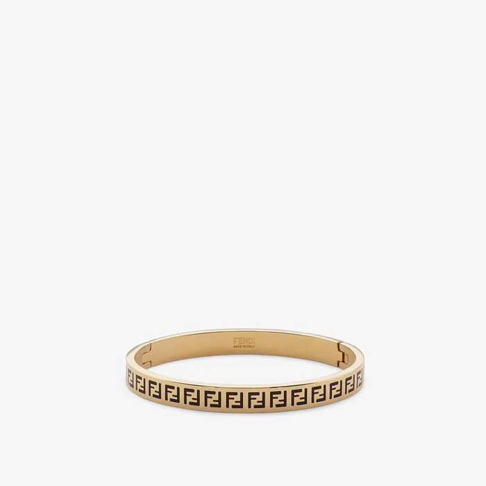 Fendi Bracelets FF Bracelet Goldcolored Bracelet 8211 Women