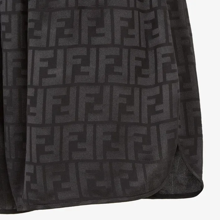 Fendi Coordinated Sets Shorts Black Silk Shorts 8211 Women