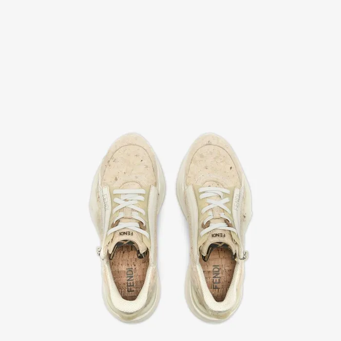 Fendi Fendi Flow Fendi Flow Sneakers Kengo Kuma X Fendi Natural Washi Paper Running Sneakers 8211 Men