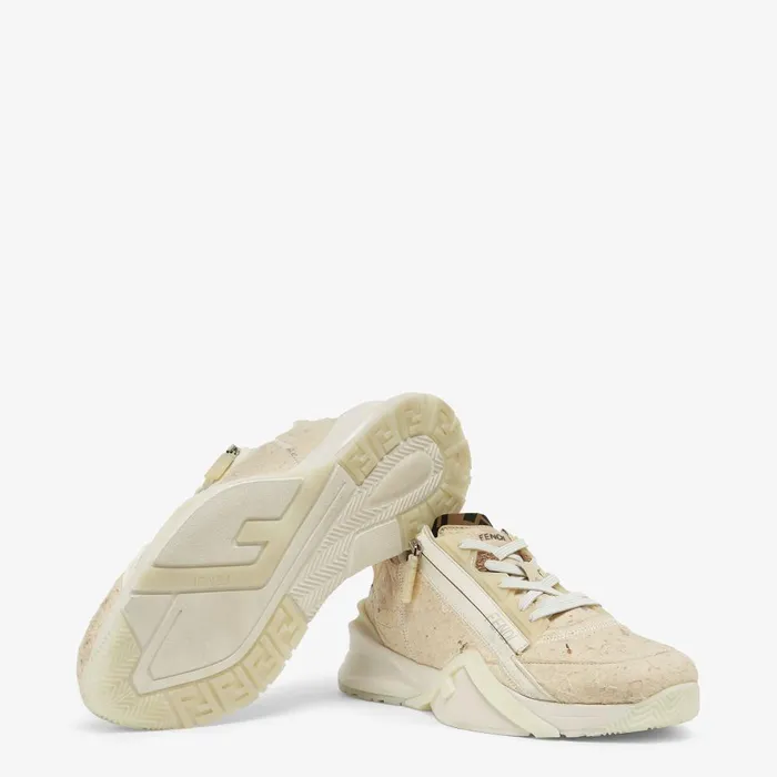 Fendi Fendi Flow Fendi Flow Sneakers Kengo Kuma X Fendi Natural Washi Paper Running Sneakers 8211 Men