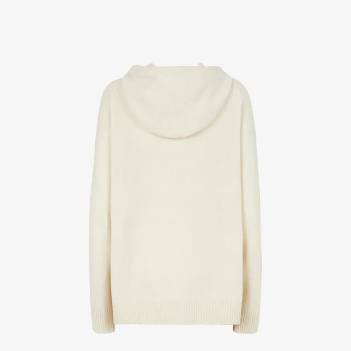 Fendi Knitwear Sweater White Cashmere Sweater 8211 Women
