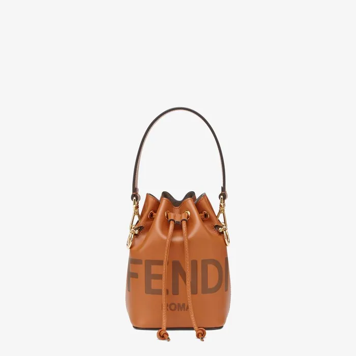 Fendi Shoulder and Crossbody Bags Mon Tresor Brown Leather Minibag 8211 Women Fendi Shoulder and Crossbody Bags Mon Tresor Brown Leather Minibag 8211 Women