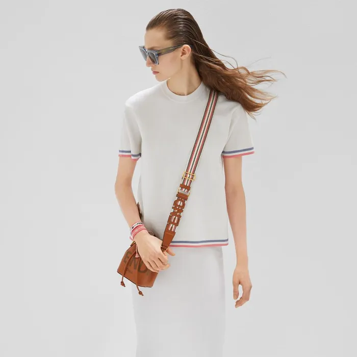 Fendi Shoulder and Crossbody Bags Mon Tresor Brown Leather Minibag 8211 Women