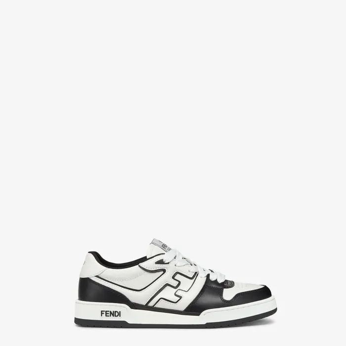 Fendi Sneakers Fendi Match Sneakers Black Leather Lowtops 8211 Men