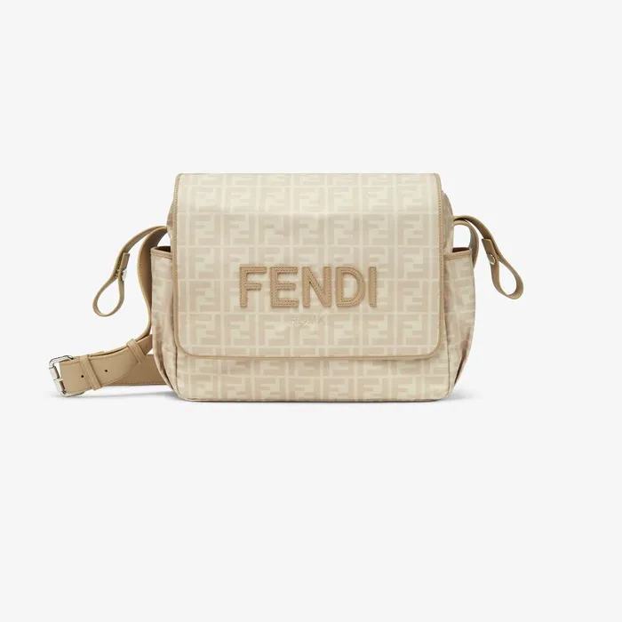 Fendi Strollers and Accessories Changing Bag Leather And Nylon Changing Bag 8211 Kids