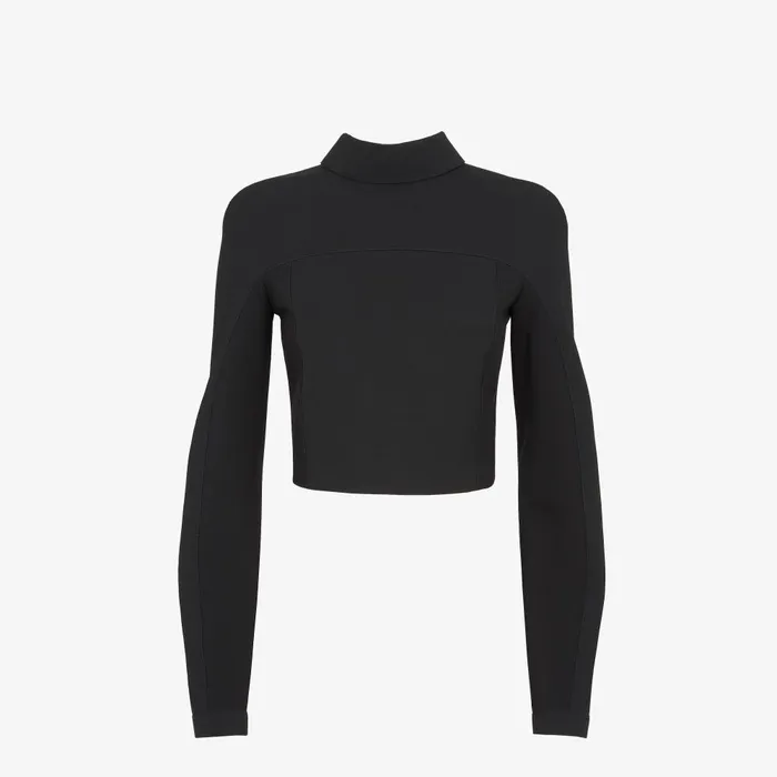 Fendi Tops and Shirts Top Black Wool Top 8211 Women