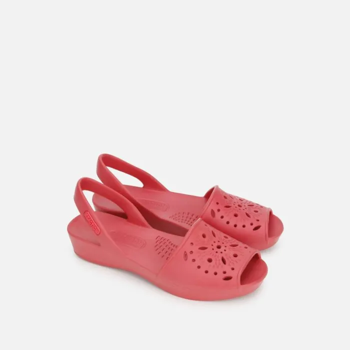 Fine Glass Slingback Sandal With Eva Spiced Coral Women Kenneth Cole Sandals