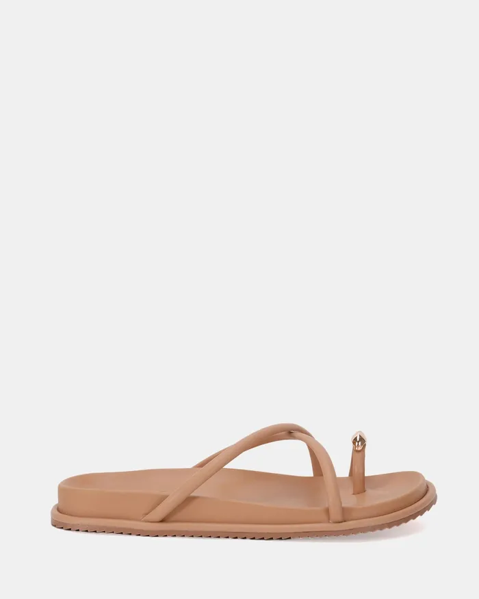Flat Sandals NOVO Shoes Women RADDIX CAMEL Sandals