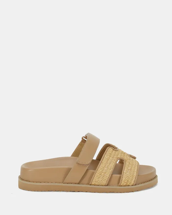 Flat Sandals SLOTHY RAFFIA Sandals 8211 NOVO Shoes Women