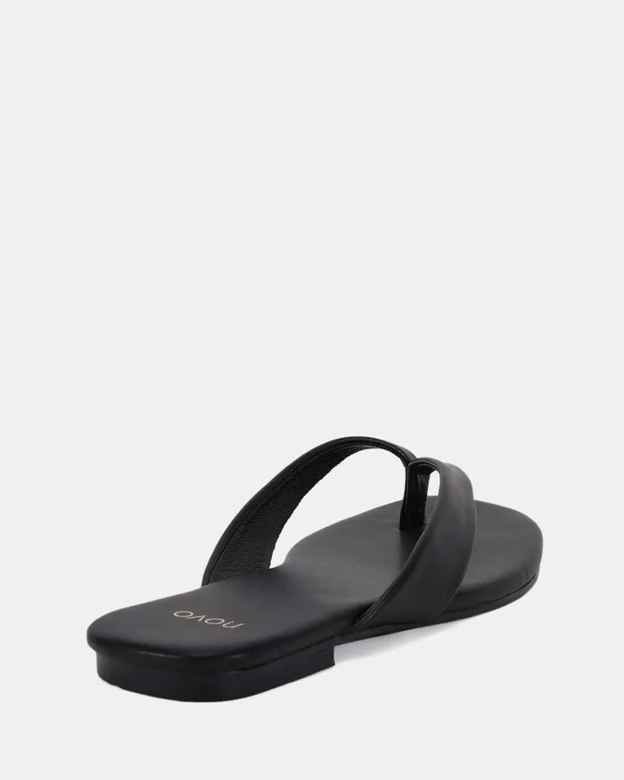 Flat Sandals STASIA BLACK NOVO Shoes Women