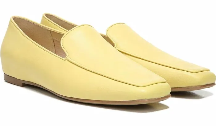Flats Women Franco Sarto Franco Averly 2 Loafer Light Yellow Raffia