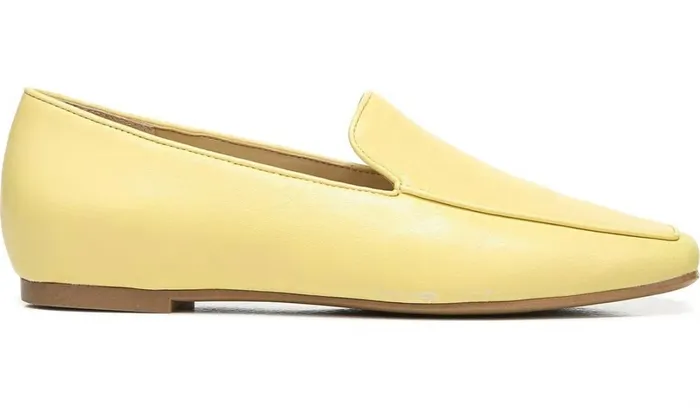 Flats Women Franco Sarto Franco Averly 2 Loafer Light Yellow Raffia