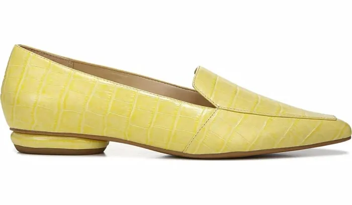 Flats Women Franco Sarto Franco Balica Loafer Light Yellow Leather