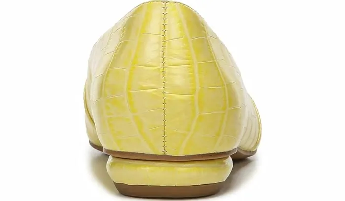 Flats Women Franco Sarto Franco Balica Loafer Light Yellow Leather