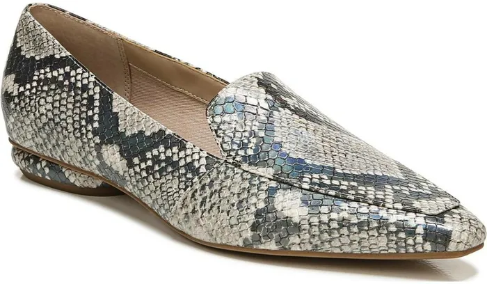 Flats Women Franco Sarto Franco Balica Loafer Roccia Iridescent Snake