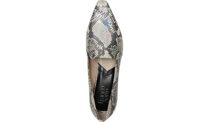 Flats Women Franco Sarto Franco Balica Loafer Roccia Iridescent Snake