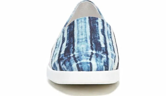 Flats Women Franco Sarto Franco Bonza Slip On Blue Canvas