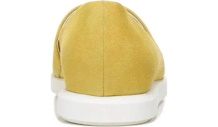 Flats Women Franco Sarto Franco Bonza Slip On Bright Yellow Suede