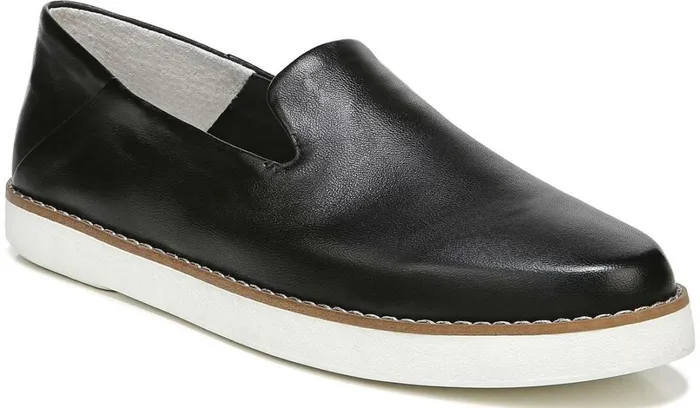 Flats Women Franco Sarto Franco Iconic Slip On Black Leather