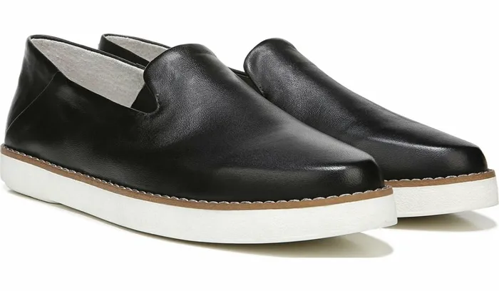 Flats Women Franco Sarto Franco Iconic Slip On Black Leather