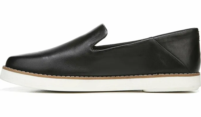Flats Women Franco Sarto Franco Iconic Slip On Black Leather