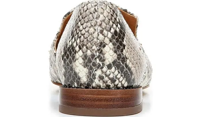 Flats Women Franco Sarto Sarto Toby D039Orsay Flat Roccia Snake Print Leather