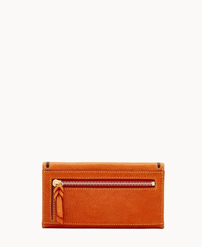 Florentine Continental Clutch Natural ManWoman Dooney and Bourke Wallets Florentine Continental Clutch Natural ManWoman Dooney and Bourke Wallets