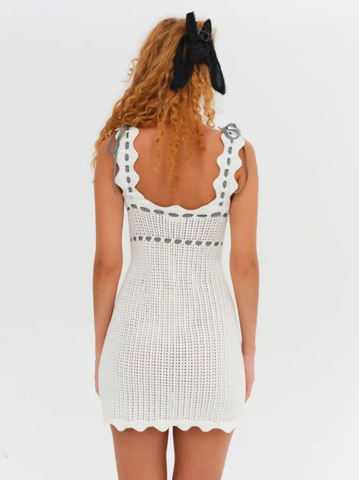 For Love and Lemons Dresses Becka Mini Dress Ivory 8211 Women For Love and Lemons Dresses Becka Mini Dress Ivory 8211 Women