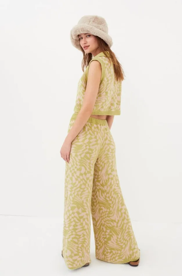 For Love and Lemons Knitwear Simone Pant Green 8211 Women For Love and Lemons Knitwear Simone Pant Green 8211 Women