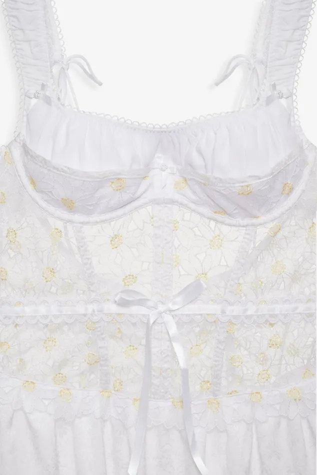 For Love and Lemons Lingerie Christy Slip Dress White 8211 Women For Love and Lemons Lingerie Christy Slip Dress White 8211 Women